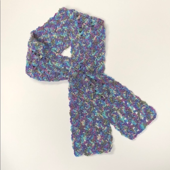 Neck warmer scarf handmade crochet - Picture 6 of 6